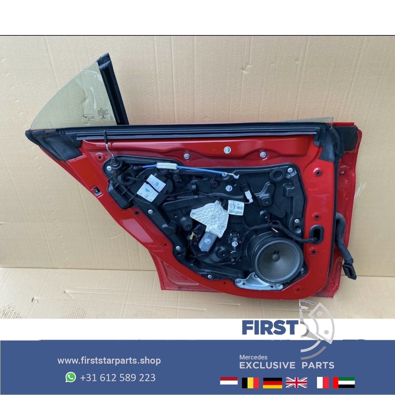 W117 C117 X117 CLA DEUR LINKS ACHTER ROOD LINKER PORTIER Mer, Arrière, Utilisé, Porte, -