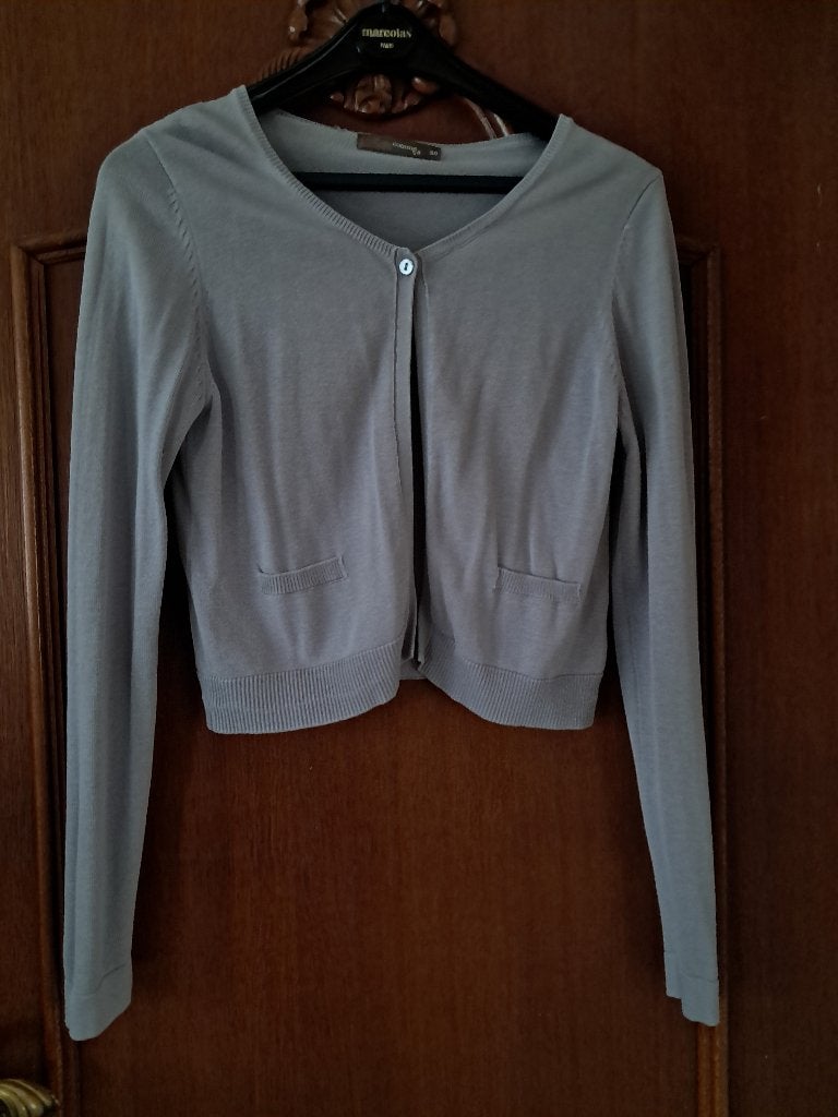 Gilet merk Comme Ca maat 36, Zo goed als nieuw, Maat 36 (S), Grijs, Comme ça