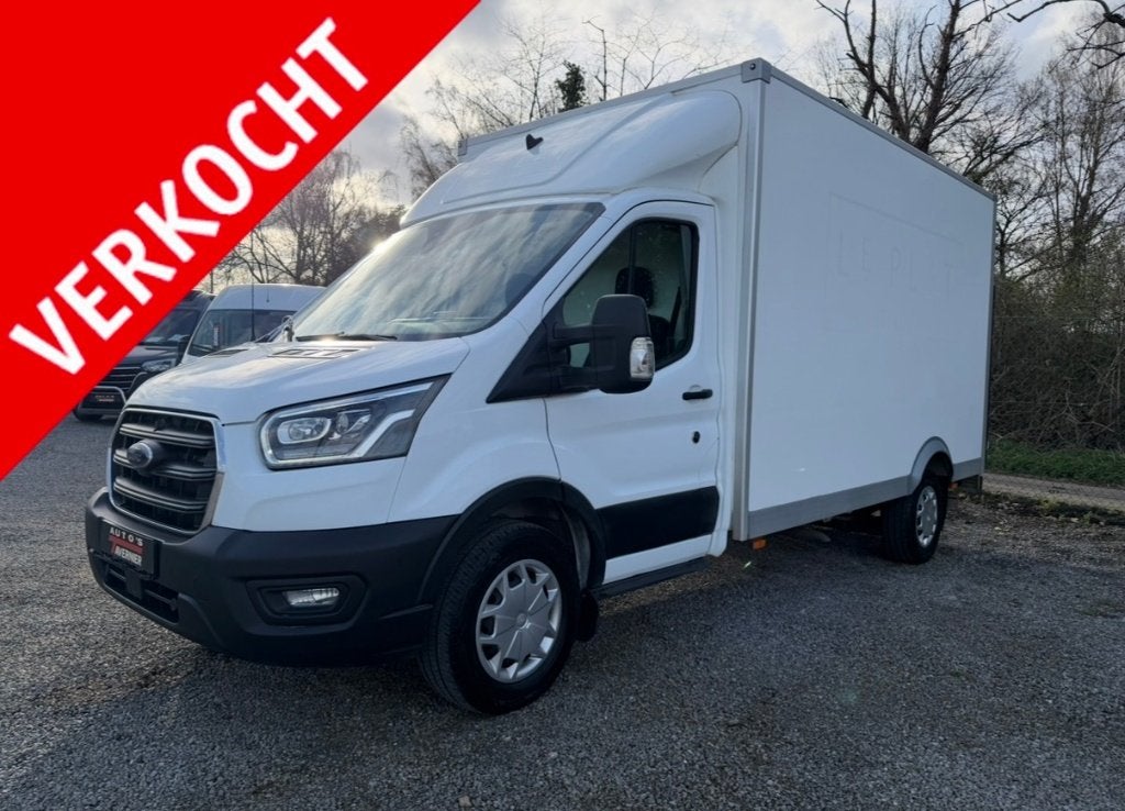 Ford Transit 2.0 // 160 Pk // Automaat // D'Hollandia Brug, Auto's, 4 deurs, Stof, 1995 cc, Wit