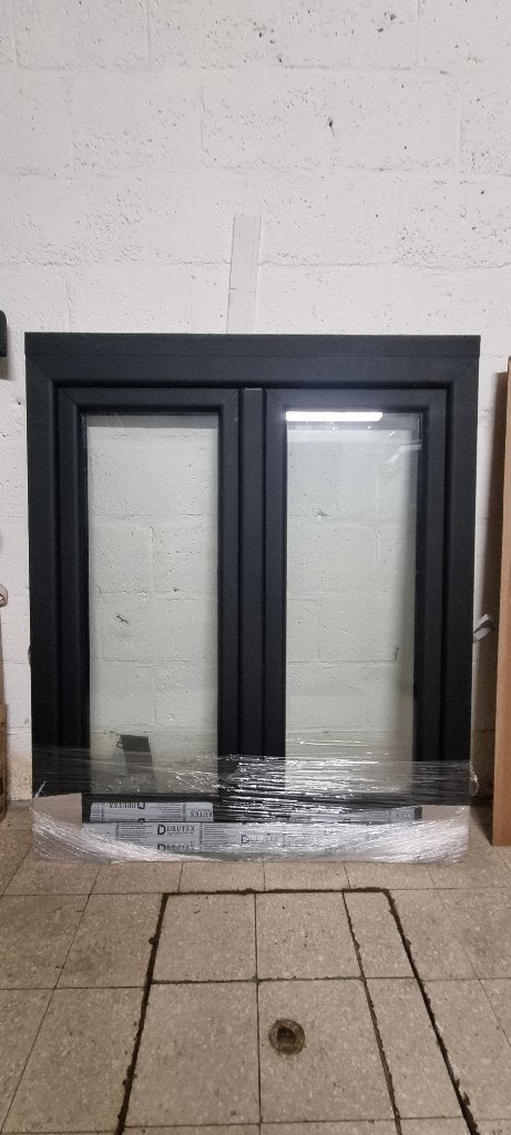 PVC Raam dubbel glas, Doe-het-zelf en Bouw, Ophalen, Gevelraam of Ruit, 80 tot 120 cm, 80 tot 120 cm