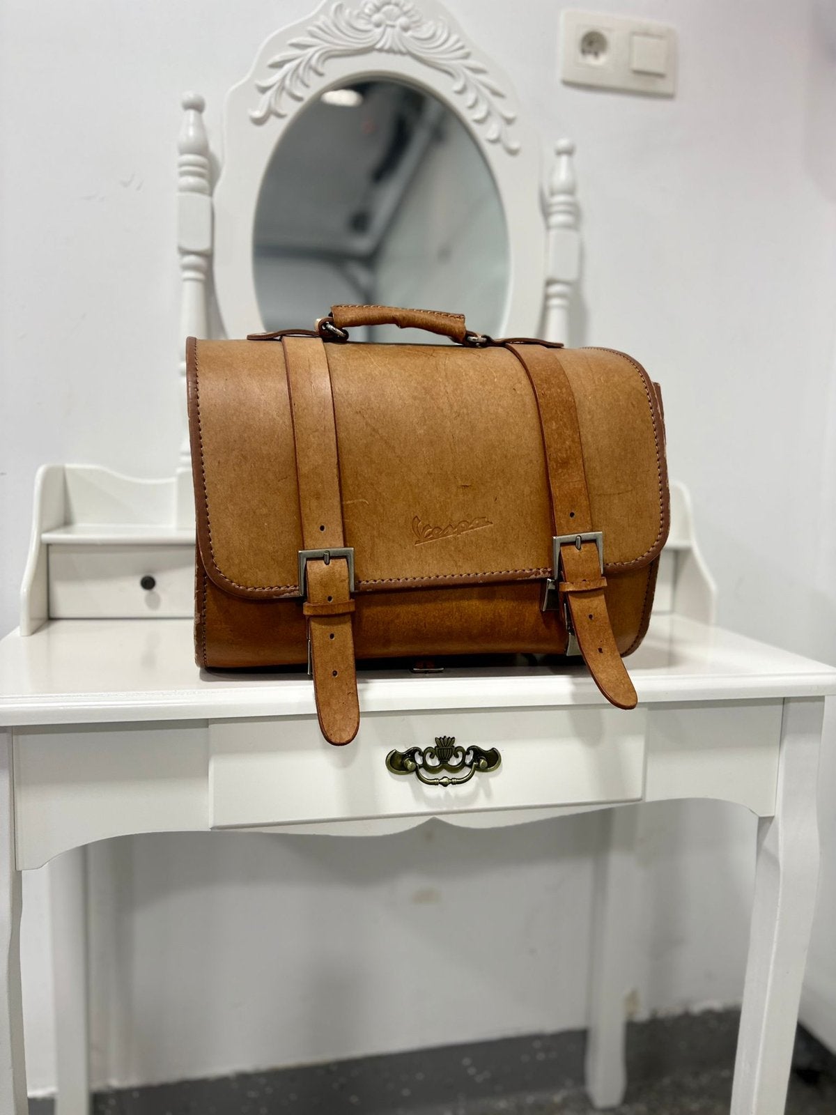 Vespa bagagetas vintage, Ophalen of Verzenden, Zo goed als nieuw