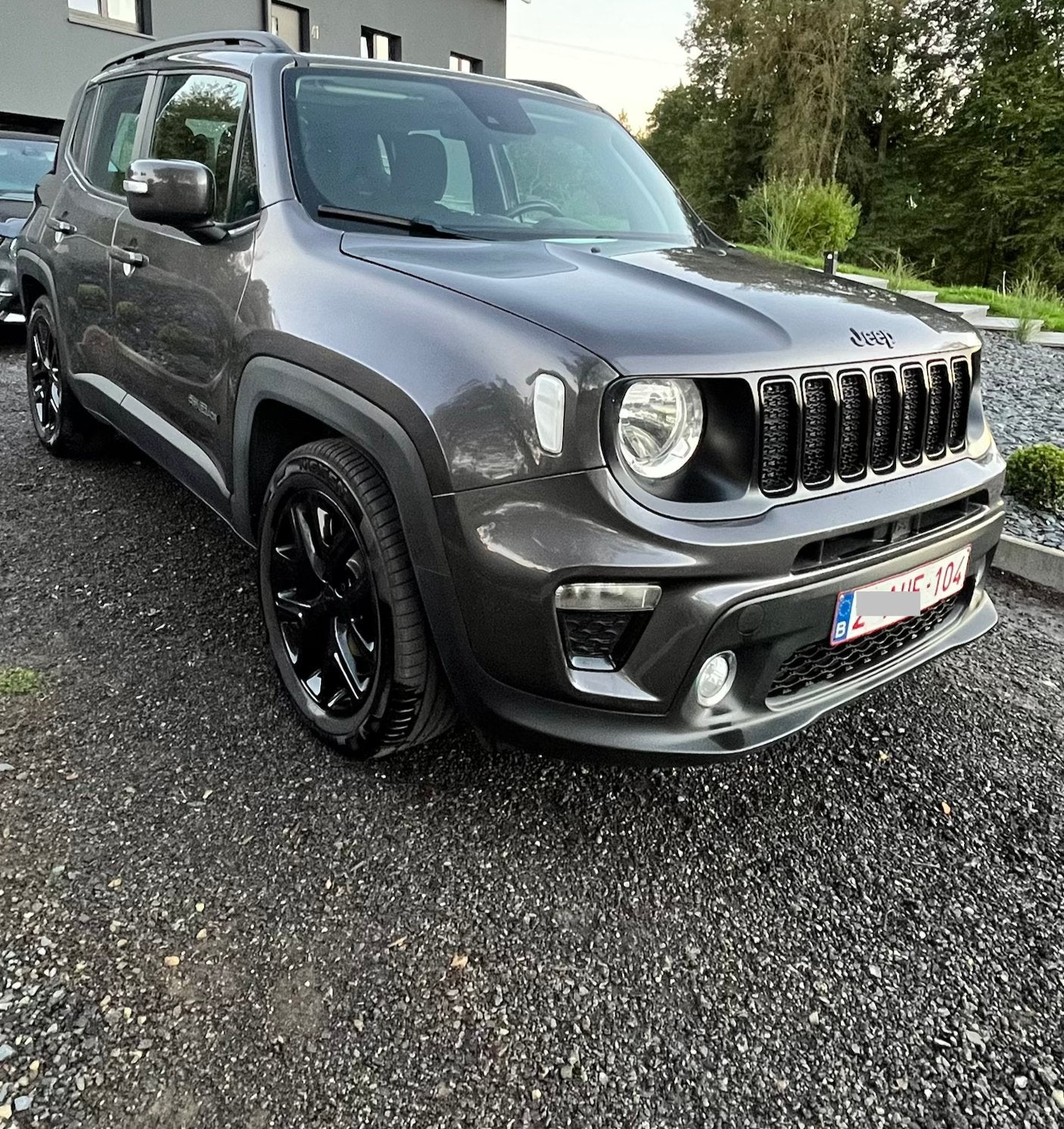 Jeep Renegade Downtown, Argent ou Gris, Achat, Boîte manuelle, Entretenue par le concessionnaire