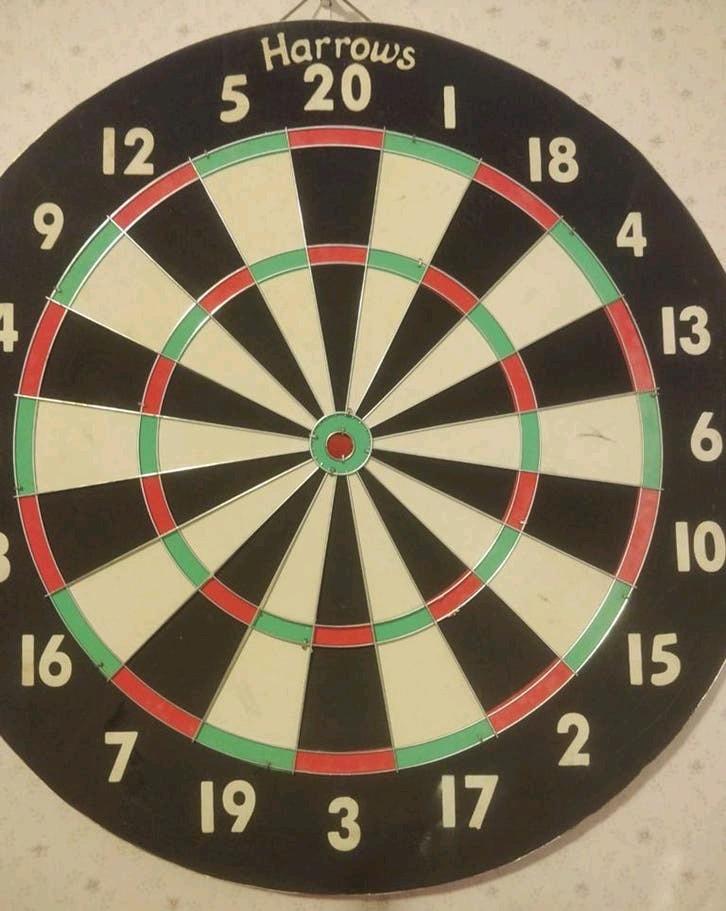 NIEUW Harrows 80s-doel zonder darts!, Ophalen, Zo goed als nieuw, Dartbord