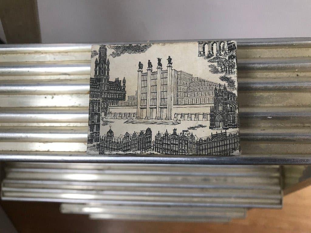 doosje Heysel/Brussel, Verzamelen, Ophalen of Verzenden, Gebruikt