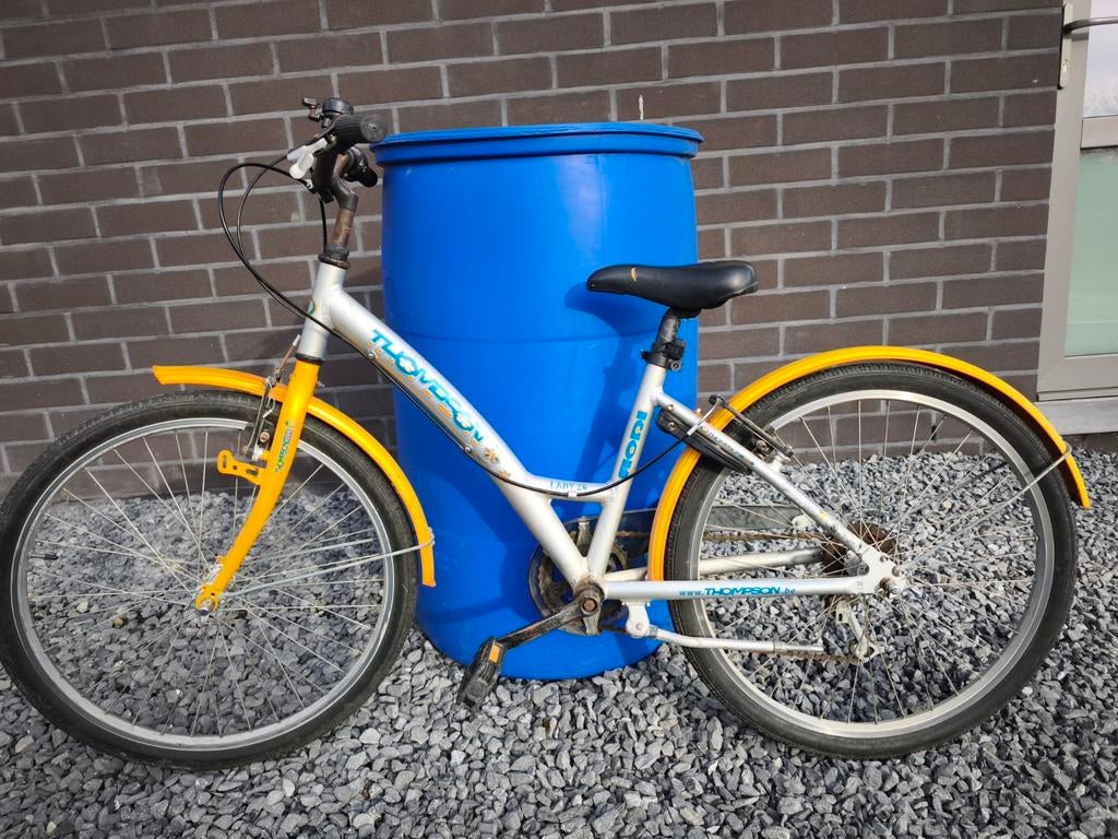 Fiets 24inch voor kinderen rechtover Delhaize te Lede, Fietsen en Brommers, Ophalen, Versnellingen