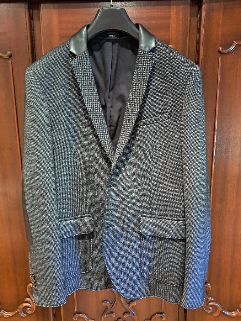 !!! NIEUW JAS REPLAY MAAT XL !!!, Ophalen, Andere, Zwart, Maat 56/58 (XL)