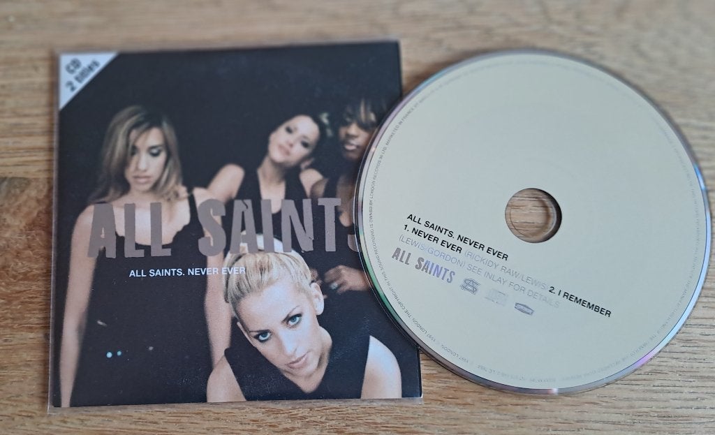 All Saints - Never Ever, Cd's en Dvd's, Cd Singles, Eerste persing, Ophalen of Verzenden, Zo goed als nieuw, Pop