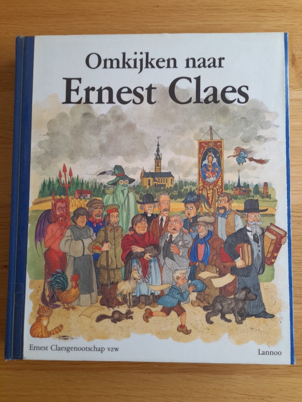 Jan Van Hemelryck: Omkijken naar Ernest Claes - 1885-1985, Boeken, Ophalen of Verzenden, Gelezen, Jan Van Hemelryck