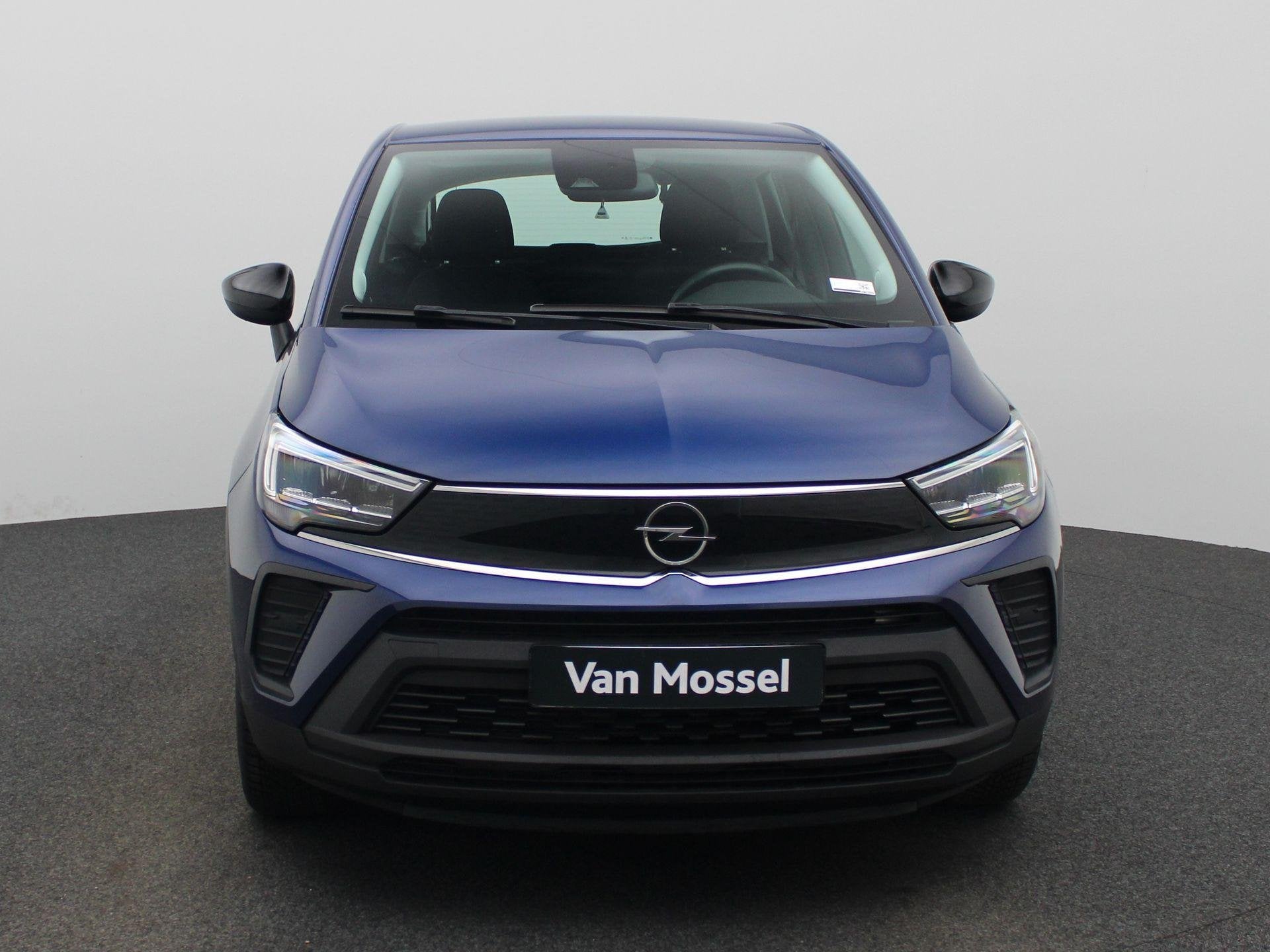 Opel Crossland 1.2 61kW S/S Edition Cruise Control | PDC A |, Auto's, Stof, Gebruikt, 1165 kg, Blauw