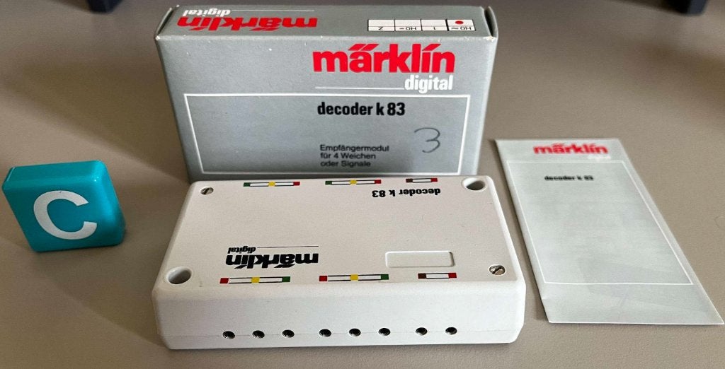 Décodeur Marklin K83 (6083), Enlèvement ou Envoi, Utilisé, Autres types, Courant continu ou Courant alternatif