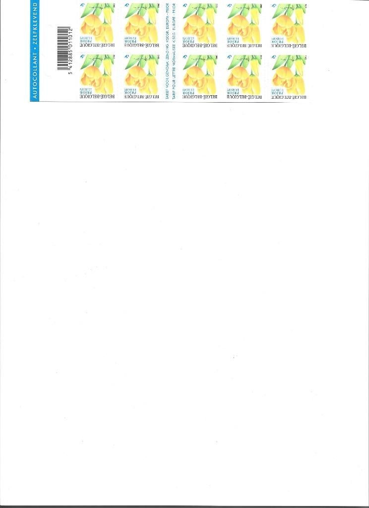 postzegels België jaar 2003, Envoi, Non oblitéré, Neuf