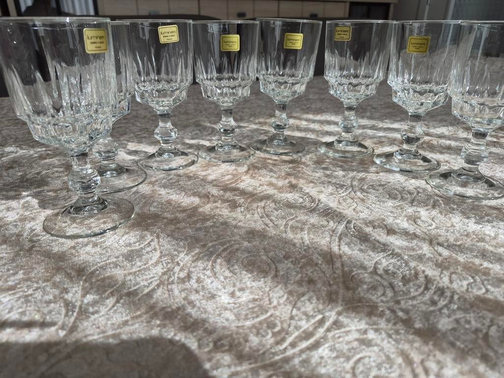 Luminarc glazen, Antiek en Kunst, Ophalen of Verzenden