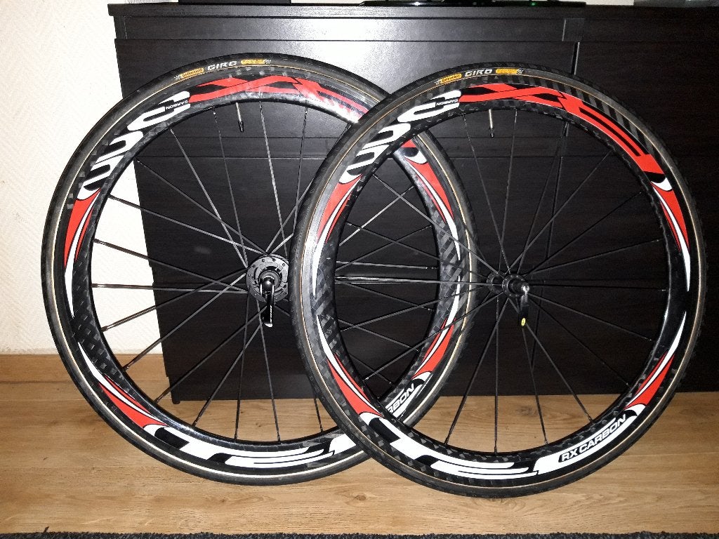 ROUES VORTEX RX CARBON + PNEUS., Vélos & Vélomoteurs, Vélos Pièces, Enlèvement