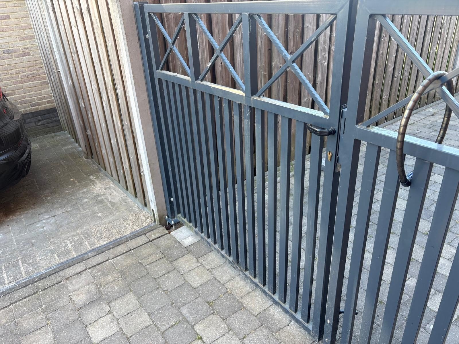 Poort + klein poortje, Tuin en Terras, Tuinhekken en Hekwerk, Ophalen