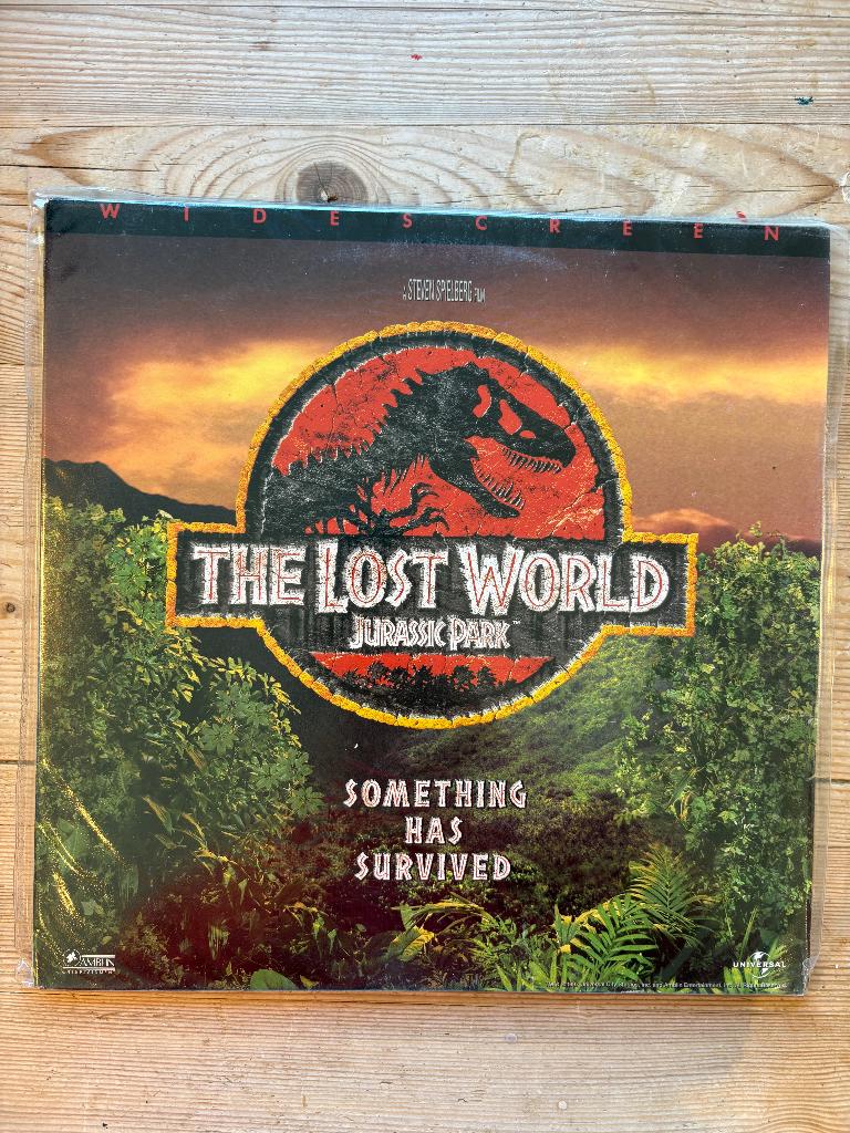 LaserDisc — The Lost World: Jurassic Park — Breedbeeld, Verzamelen, Ophalen of Verzenden, Zo goed als nieuw, Film