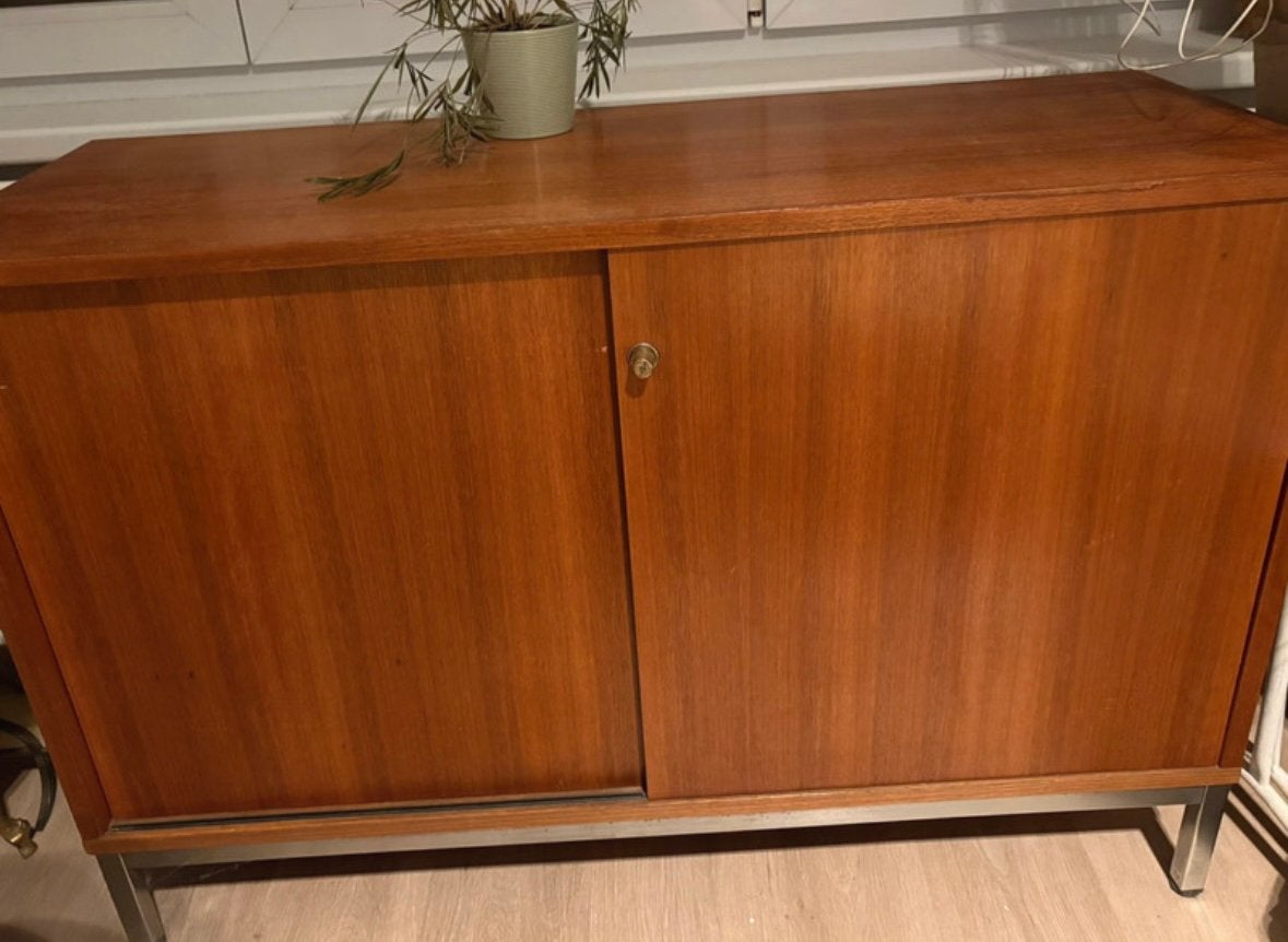 Vintage Houten Dressoir, Enlèvement, Comme neuf