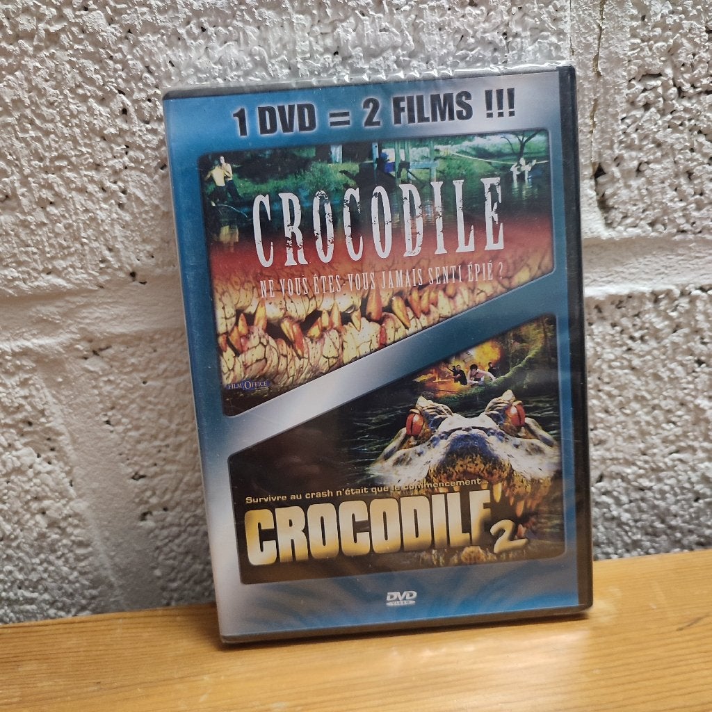 CROCODILE / CROCODILE 2 - dvd (Tobe Hooper), Enlèvement ou Envoi, Utilisé, Autres genres