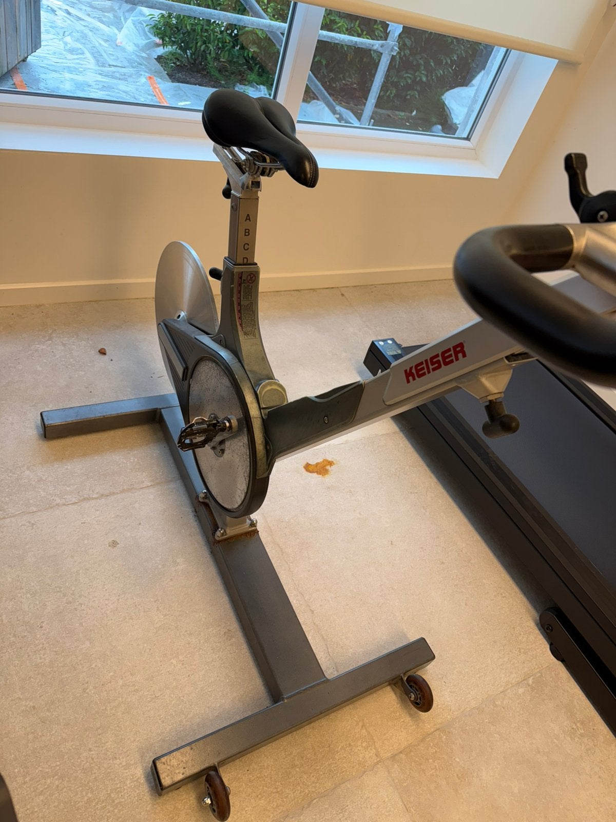 Keiser fiets, Ophalen, Gebruikt, Spinningfiets, Metaal