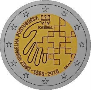 2€ munt Portugal (unc), Timbres & Monnaies, Enlèvement, Portugal, 2 euros, Monnaie en vrac