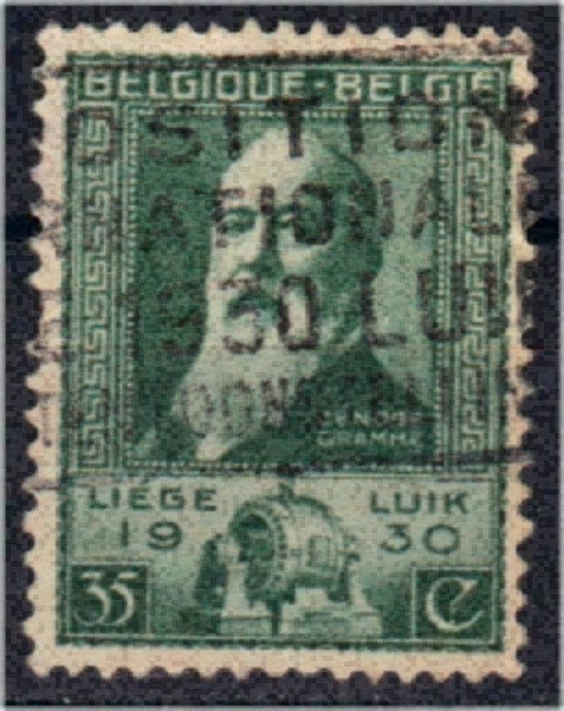 Belgique 1930 - Yvert/OBP 299 - Zenobe Gramme (ST), Envoi, Affranchi, Oblitéré