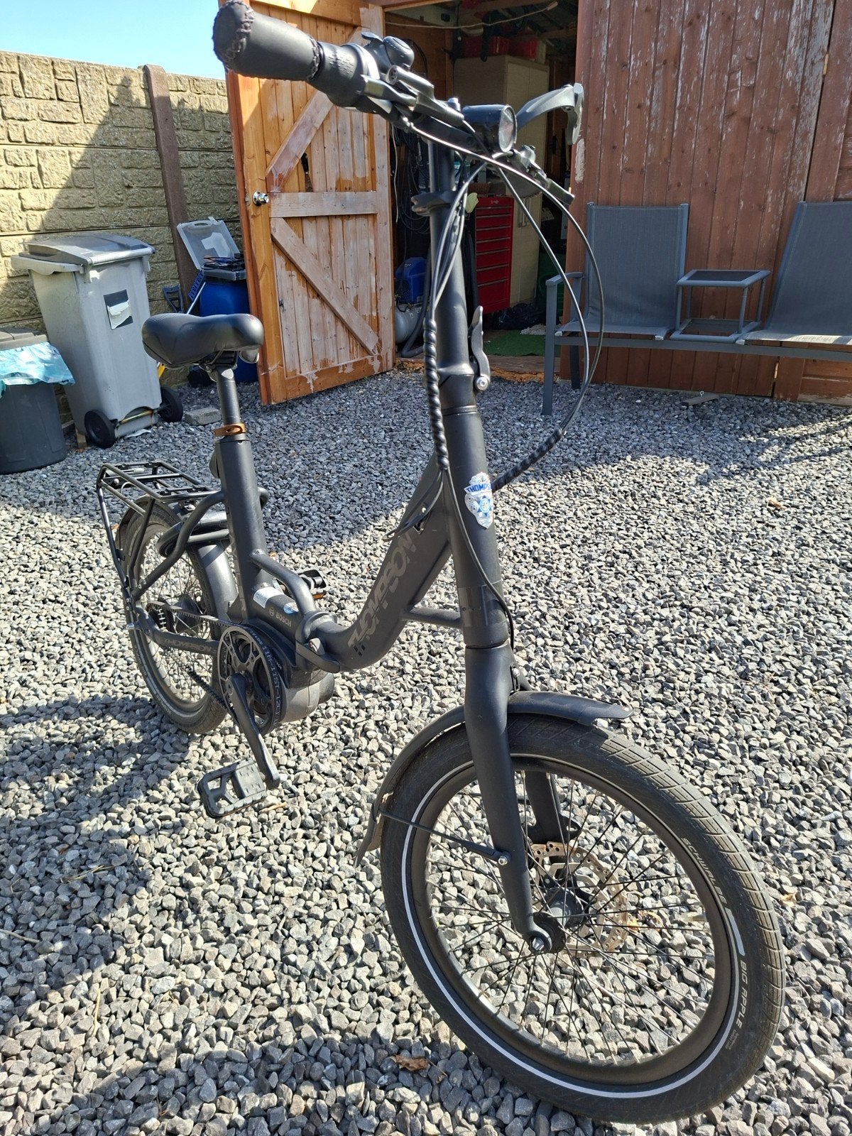 plooibare minifiets, Fietsen en Brommers, Gebruikt, Versnellingen, Totaal opvouwbaar, Dames