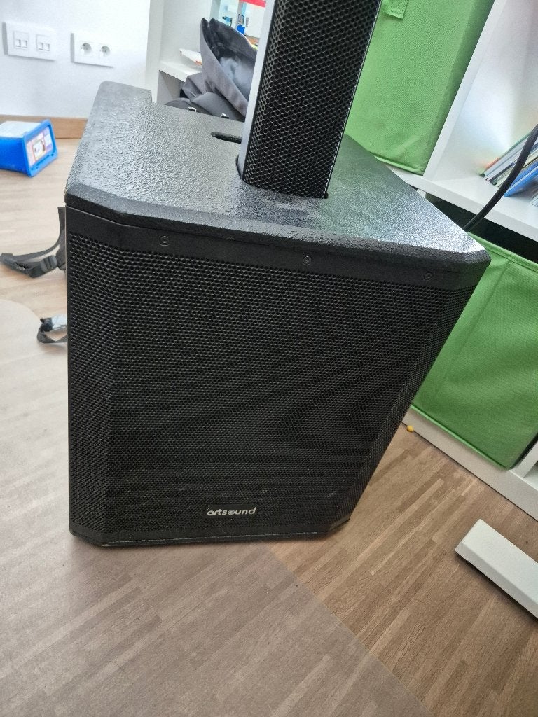 ARTSOUND PWR12, Gebruikt, Party speaker, AUX-ingang, Ophalen