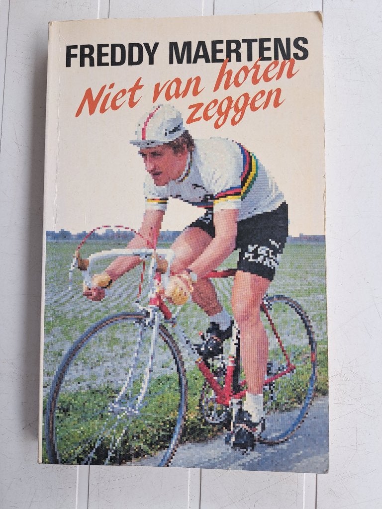 Boek Freddy Maertens, Utilisé, Opgetekend door Manu Adriaans, Enlèvement, Course à pied et Cyclisme