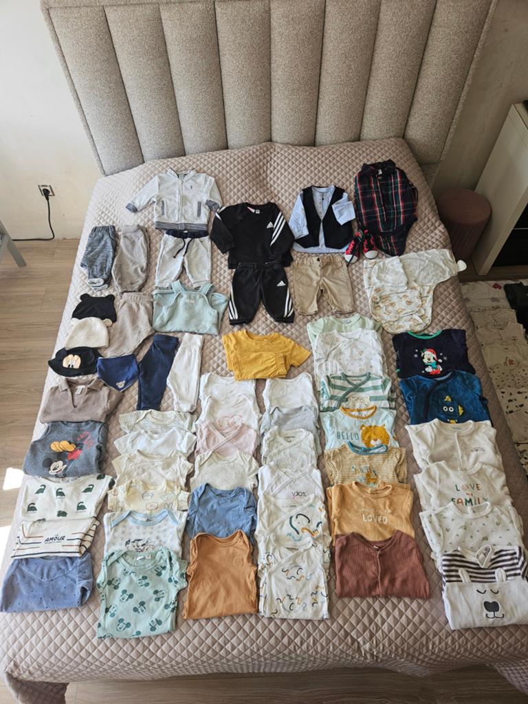 LOT VÊTEMENTS BÉBÉ GARÇON 3 MOIS (2ème lot), Enlèvement, Garçon, Ensemble