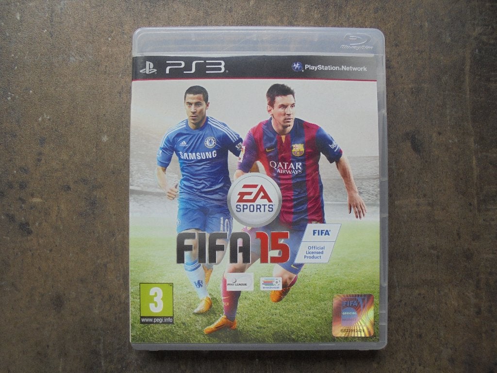 FIFA 15 voor PS3 (zie foto's) II, Consoles de jeu & Jeux vidéo, Enlèvement ou Envoi, Utilisé, À partir de 3 ans, 3 joueurs ou plus