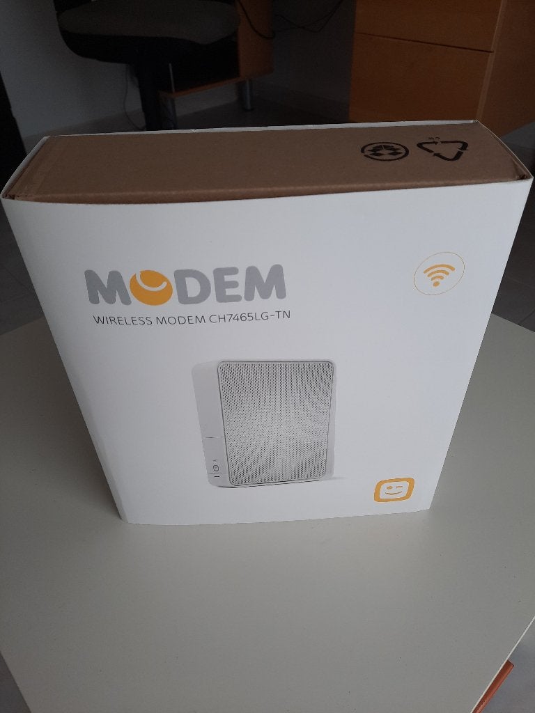 Modem - nieuw!, Computers en Software, Routers en Modems, Ophalen, Nieuw, Router met modem, Telenet