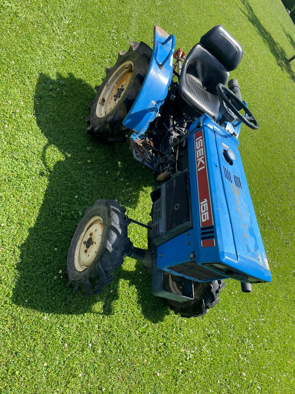 Microtracteur iseki 155, Ophalen, Zo goed als nieuw