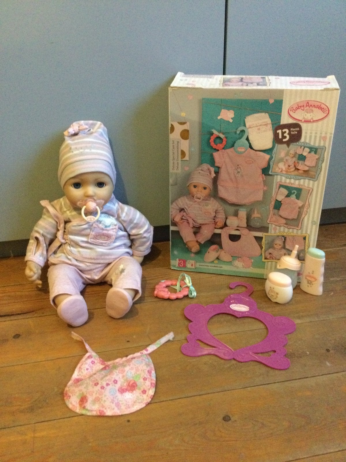 Baby Annabell deluxe special care set (exclusief pop), Ophalen, Gebruikt