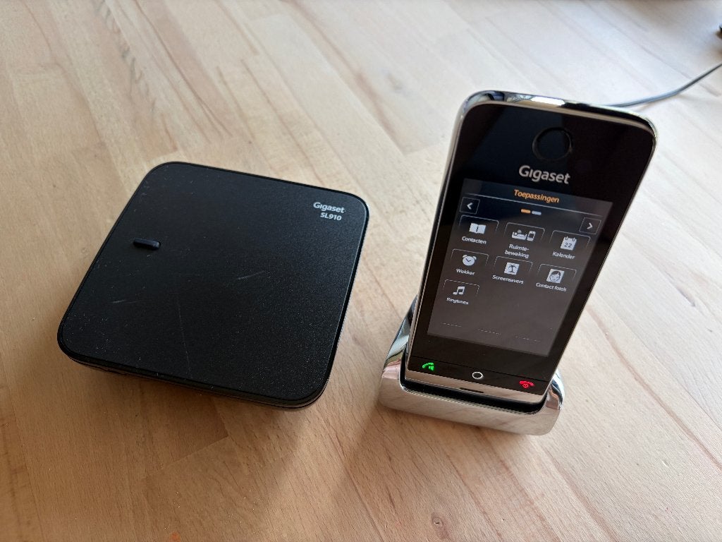 Téléphone sans fil Siemens Gigaset SL910, Enlèvement ou Envoi, Utilisé, 1 combiné