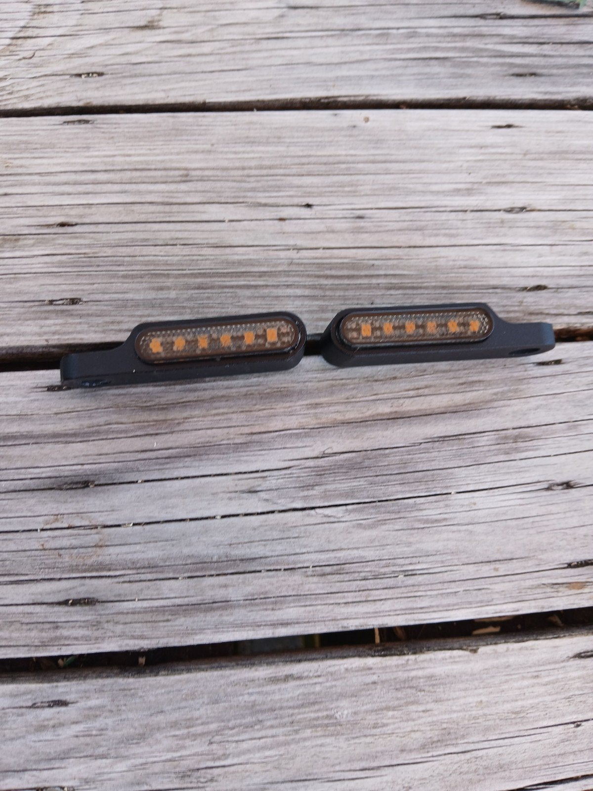 Led knipperlichten Voor onder het stuur, Motoren, Onderdelen | Harley-Davidson, Ophalen of Verzenden
