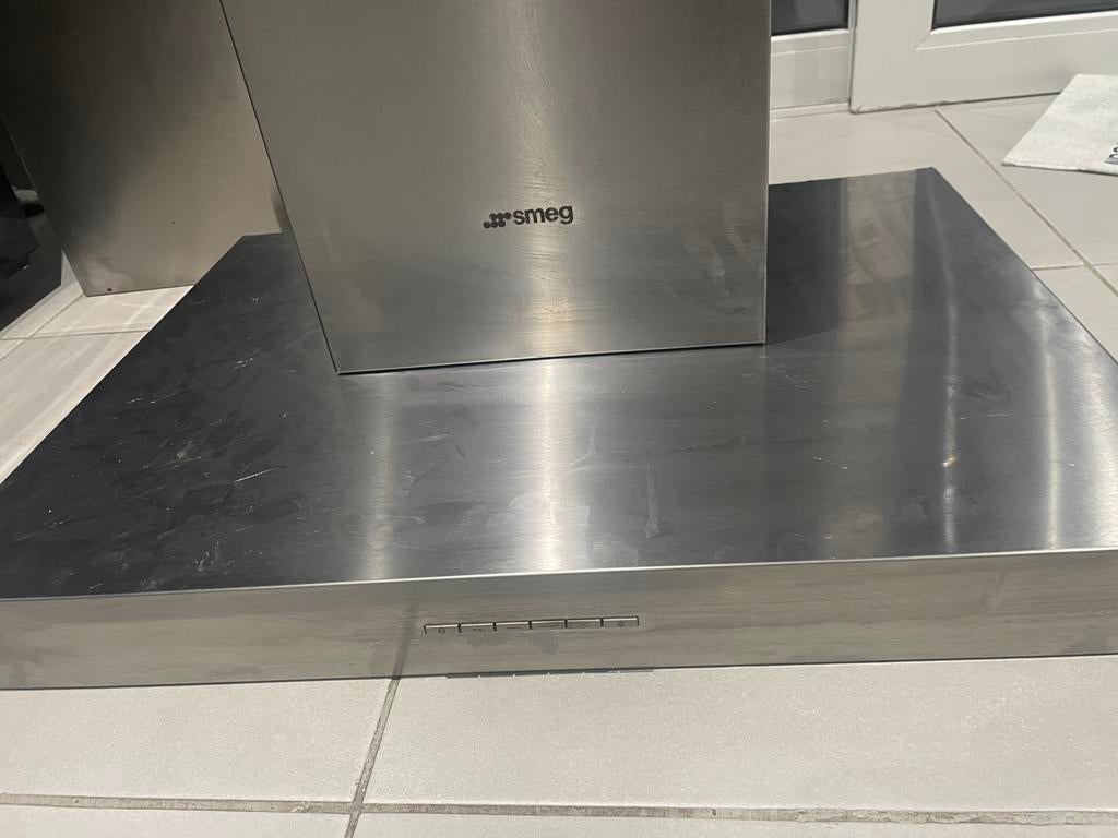 Smeg dampkap 60cm goede staat, Elektronische apparatuur, Ophalen, Gebruikt