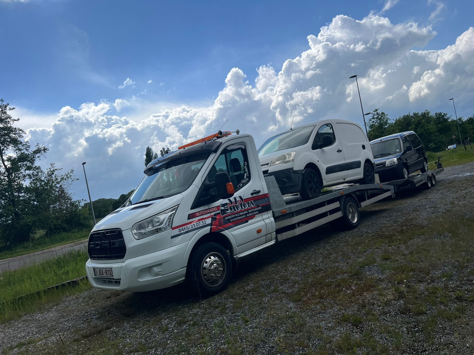 Transit takelwagen / dubbel wheels, Euro 5, Bedrijf, Diesel, Te koop