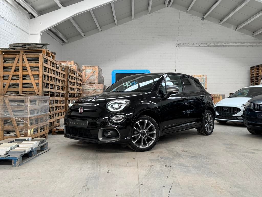 VERKOCHT! 2020 Fiat 500X Sport 1.0T T3 CARPLAY /  KEYLESS, Auto's, Voorwielaandrijving, Zwart, Bedrijf, https://public.car-pass.be/vhr/eae5059e-1b81-4103-823a-fa74cf67fc93