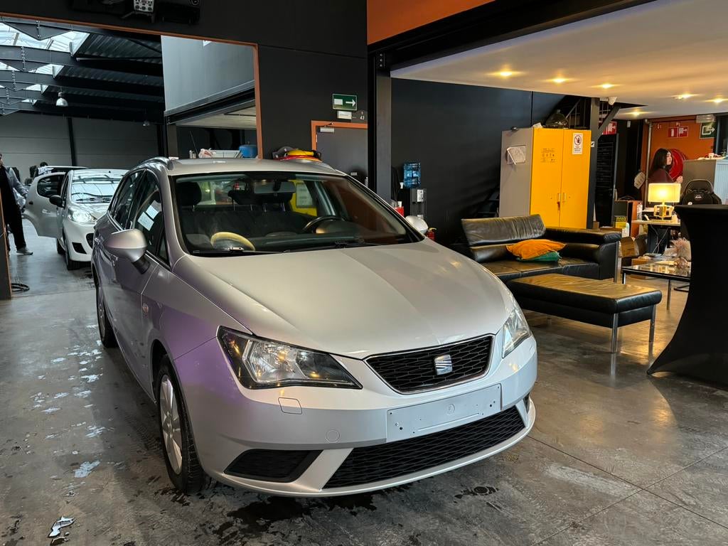 SEAT IBIZA BREAK, Auto's, Voorwielaandrijving, Euro 5, Stof, Zwart