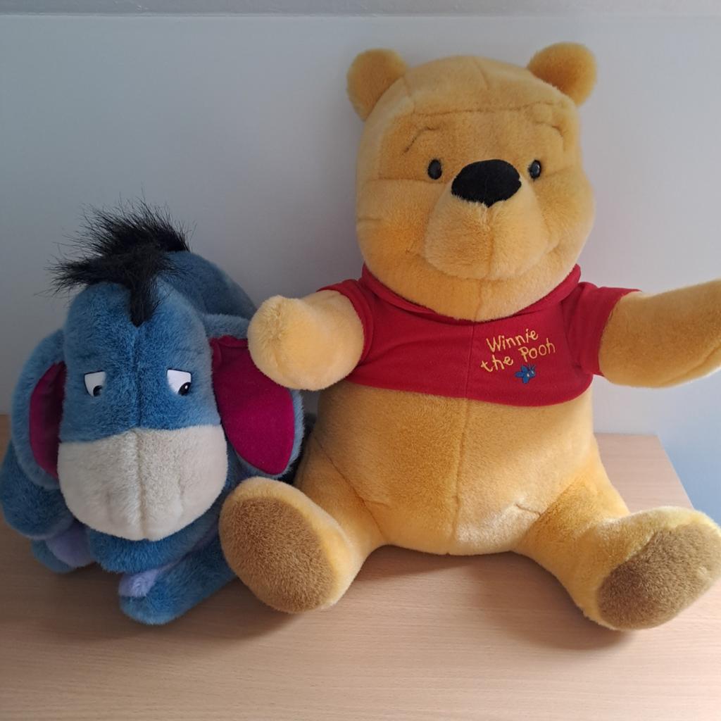 Winnie the pooh (40cm) en Igor knuffel (30cm),, Kinderen en Baby's, Speelgoed | Knuffels en Pluche, Ophalen