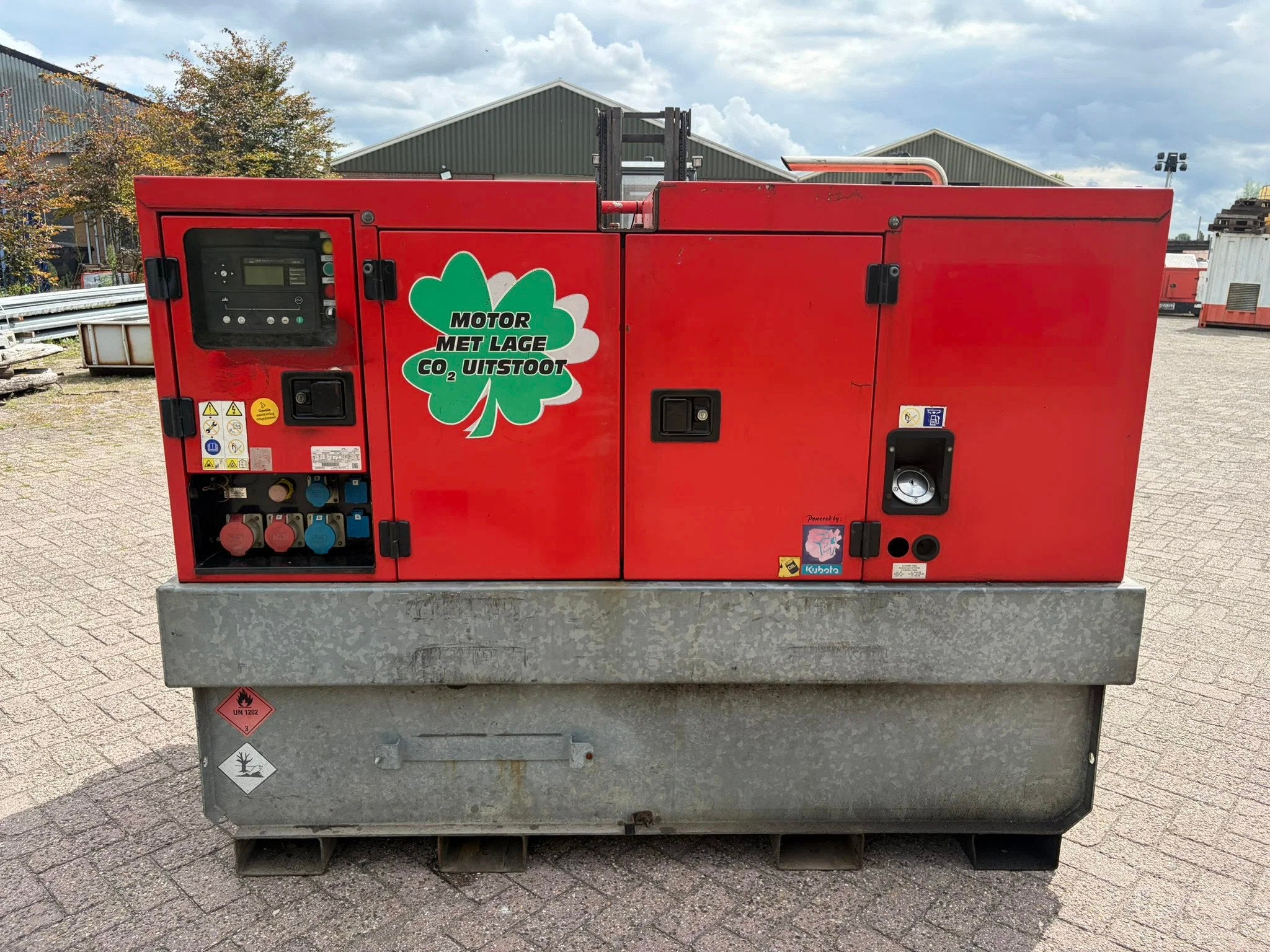 Europower EPS20TDE Kubota V2203M 20 kVA Leroy Somer aggregaa