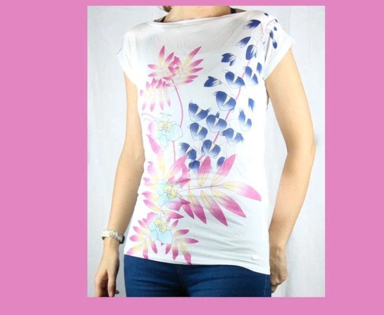 Wit lang tshirt van Velvet Kitten - Maat small, Ophalen of Verzenden, Wit