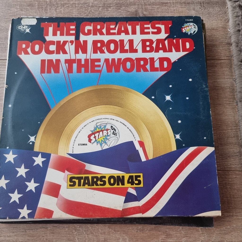 12" Stars On 45 – The Greatest Rock & Roll Band In The World, Enlèvement ou Envoi, Utilisé, 12 pouces, Pop
