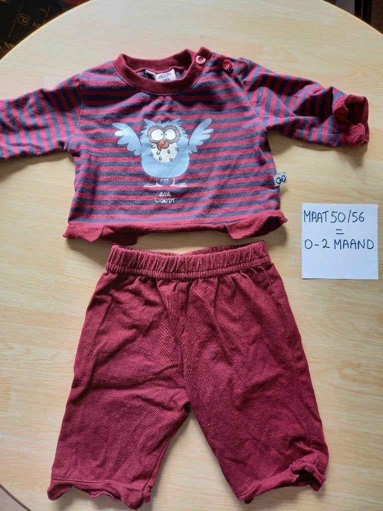Nieuwstaat pyama WOODY maat 50-56, Kinderen en Baby's, Nacht- of Onderkleding, Jongetje of Meisje, Ophalen of Verzenden, Zo goed als nieuw
