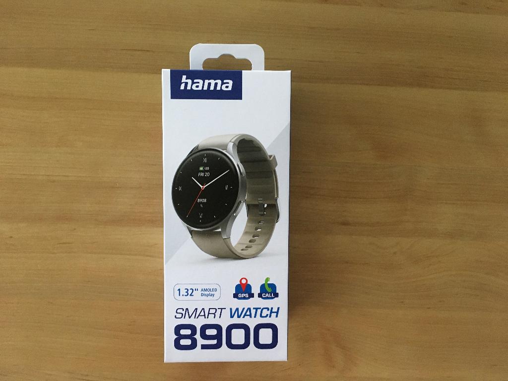 Hama Smart Watch 8900 zilver NIEUW, prijs overeen te komen, Ophalen, Nieuw, Zilver