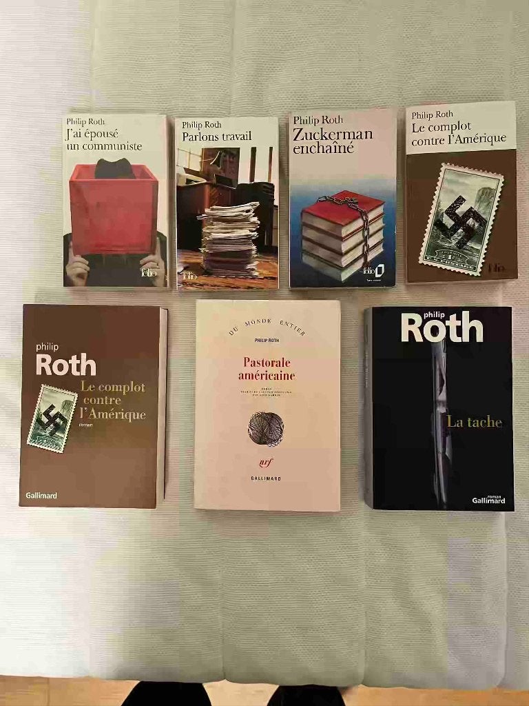Set van 8 boeken van Philip Roth, Ophalen of Verzenden, Zo goed als nieuw, Amerika