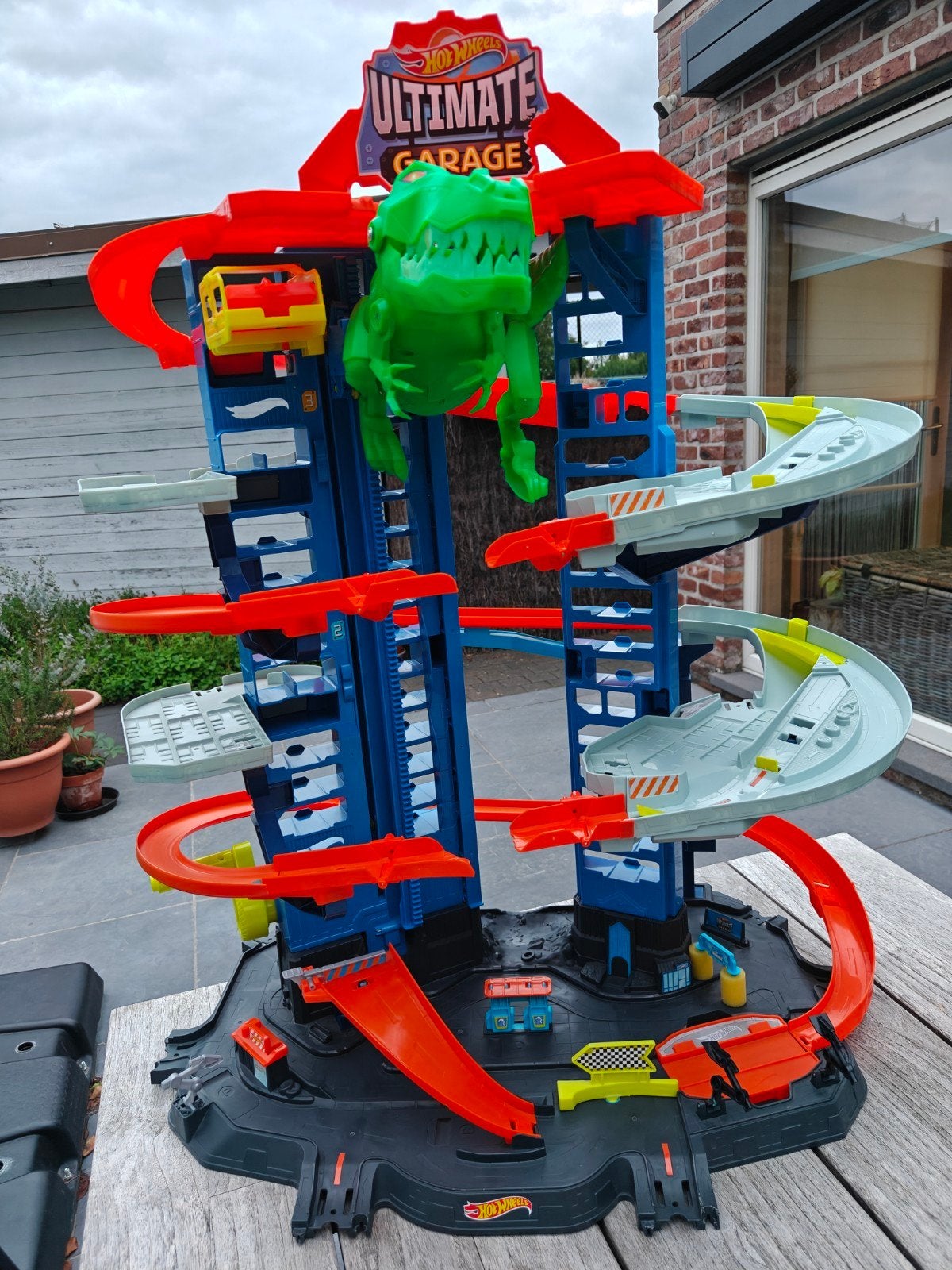 Hot Wheels Ultimate Garage – T-Rex, Mécanique à remonter, Enlèvement, Hot Wheels, Pièces