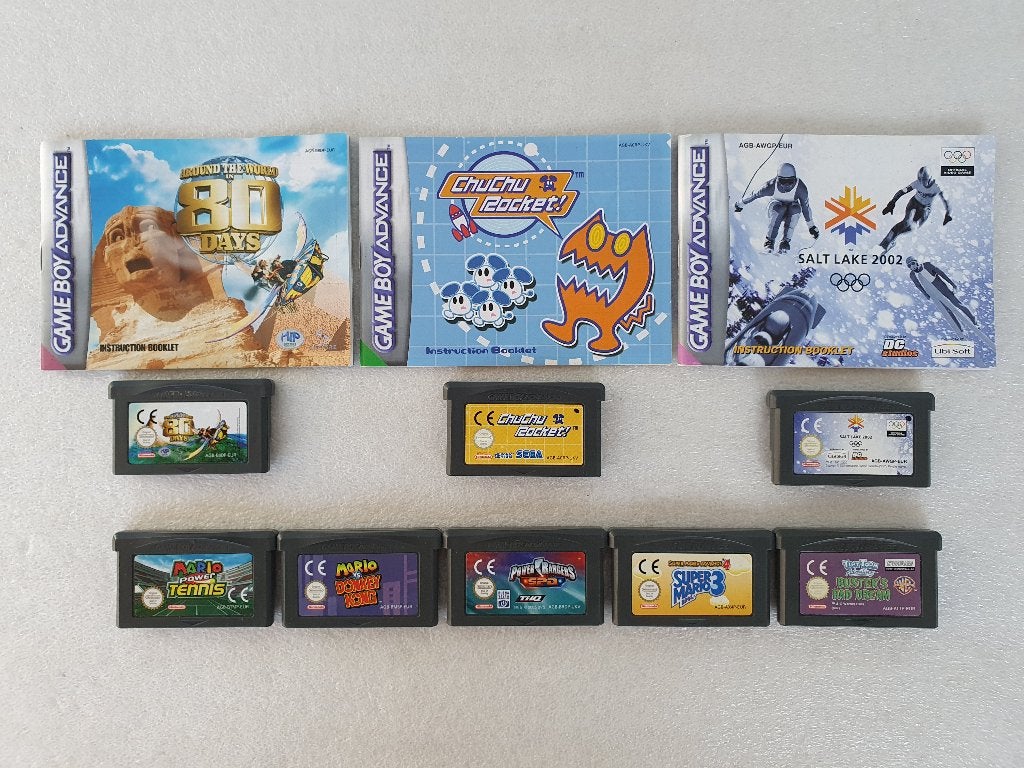 Nintendo GBA cartridges, Enlèvement ou Envoi, Utilisé