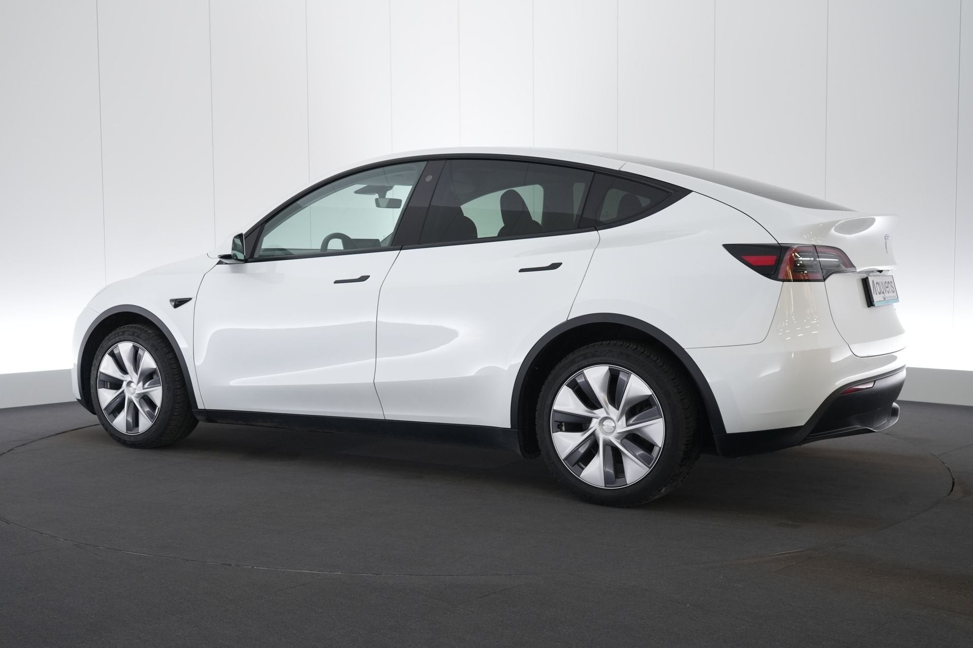 (2DNK762) TESLA MODEL Y, Auto's, Tesla, Gebruikt, 373 pk, Wit, Leder