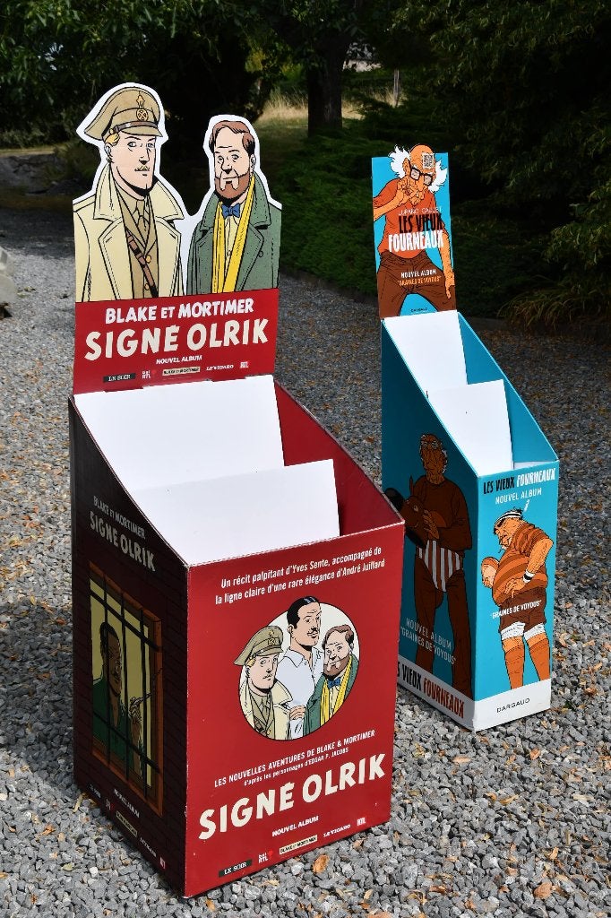 Présentoirs - PLV - Blake & Mortimer + Les Vieux Fourneaux, Enlèvement, Utilisé