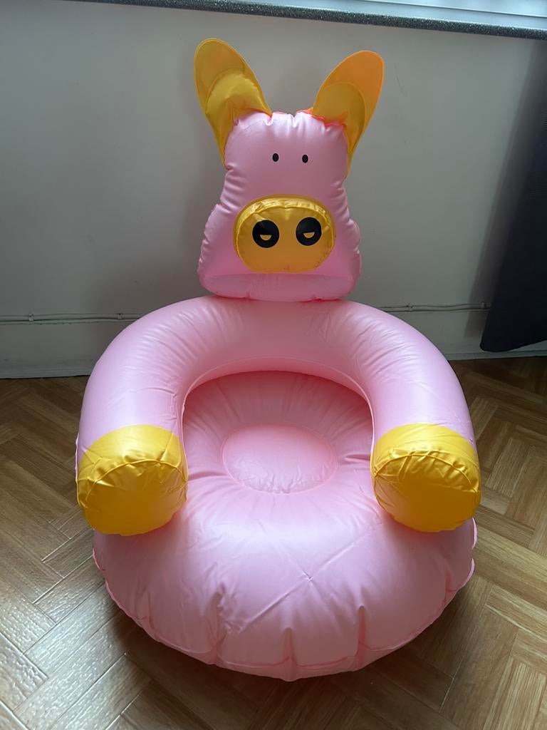 Fauteuil gonflable pour enfant, Enlèvement, Comme neuf